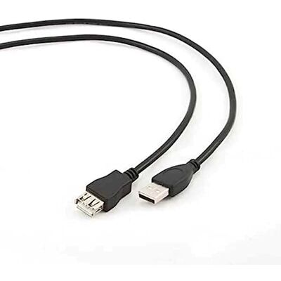 Gembird CCP-USB2-AMAF-10 zwart Gembird CCP-USB2-AMAF-10 zwart
