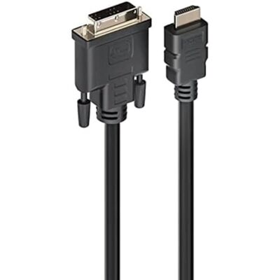 Ewent HDMI naar DVI high-speed adapterkabel, Full-HD, 1080p, 3 m, zwart Ewent HDMI naar DVI high-speed adapterkabel, Full-HD, 1080p, 3 m, zwart