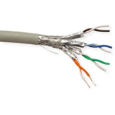 Roline S/FTP CAT.6A kabel (klasse EA), LSOH, massieve draad, 100 m Roline S/FTP CAT.6A kabel (klasse EA), LSOH, massieve draad, 100 m
