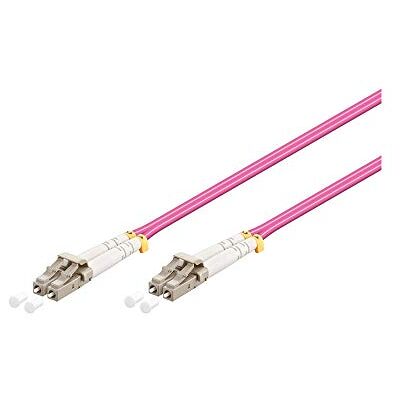 goobay 95933 glasvezelkabel, multimode (OM4), paars, 0,5 m lengte goobay 95933 glasvezelkabel, multimode (OM4), paars, 0,5 m lengte
