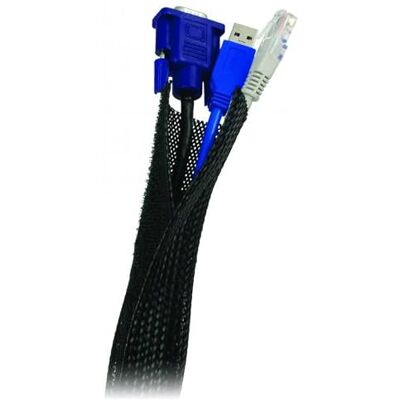 LINK Logi FlexWrap kabeltas, 1,8 m, zwart LINK Logi FlexWrap kabeltas, 1,8 m, zwart