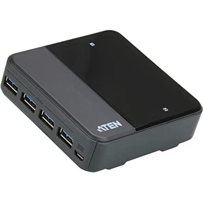 Aten US234 hub 4 poorten USB 3.1 Gen1 gedeeld op 2 PC/Mac Aten US234 hub 4 poorten USB 3.1 Gen1 gedeeld op 2 PC/Mac