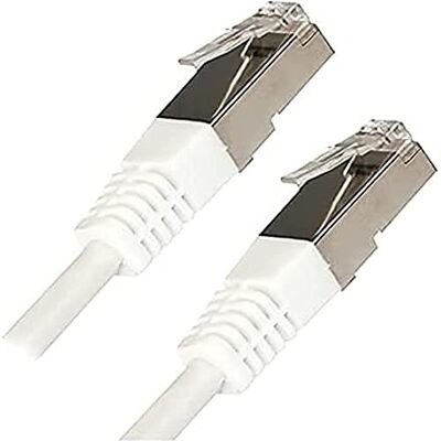 APM Ethernet-kabel Cat 6, 10 m, RJ45, netwerk 1 Gbit/s, 250 MHz, afgeschermd FUTP, RJ45-kabel, internet, compatibel met PC modem router tv-box Xbox Switch PS5 PS4 Gaming, 560349 APM Ethernet-kabel Cat 6, 10 m, RJ45, netwerk 1 Gbit/s, 250 MHz, afgeschermd FUTP, RJ45-kabel, internet, compatibel met PC modem router tv-box Xbox Switch PS5 PS4 Gaming, 560349