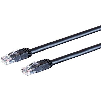 Monoprice Cat6 ethernet patchkabel voor buiten 22,6 m zwart RJ45 zonder problemen, gestrand, 550 MHz, UTP, zuiver blank koperdraad, 24 AWG Monoprice Cat6 ethernet patchkabel voor buiten 22,6 m zwart RJ45 zonder problemen, gestrand, 550 MHz, UTP, zuiver blank koperdraad, 24 AWG