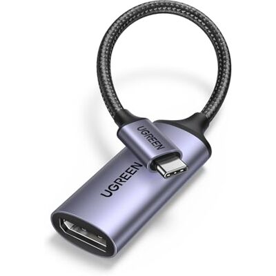 UGREEN Adapter USB C naar DisplayPort 1.4 bus 8K 60Hz 4K 240Hz VRR UGREEN Adapter USB C naar DisplayPort 1.4 bus 8K 60Hz 4K 240Hz VRR