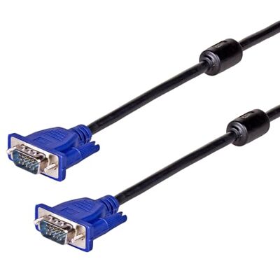 AKYGA AK-AV-01 VGA-kabel voor monitor / pc, SUB-D stekker op stekker, 1,8 m, zwart AKYGA AK-AV-01 VGA-kabel voor monitor / pc, SUB-D stekker op stekker, 1,8 m, zwart