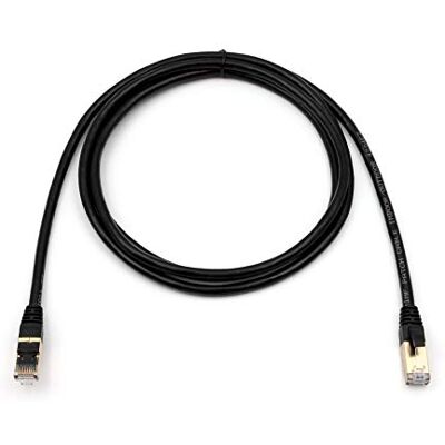 RiteAV Waterdichte Cat7/Cat8 Ethernet-kabel voor buiten (600 MHz) afgeschermd zuiver koper) en robuuste PE-ommanteling 2,5 m RiteAV Waterdichte Cat7/Cat8 Ethernet-kabel voor buiten (600 MHz) afgeschermd zuiver koper) en robuuste PE-ommanteling 2,5 m