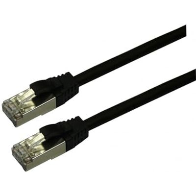MCL Armoured RJ45 kabel (Cat 6, 2 m), zwart MCL Armoured RJ45 kabel (Cat 6, 2 m), zwart