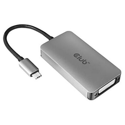Club 3D Actieve USB Type C naar Dual Link DVI-D adapter Club 3D Actieve USB Type C naar Dual Link DVI-D adapter