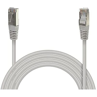 Waytex 32120 Ethernet-kabel, RJ45, Cat 5e, FTP, 100 MHz, afgeschermd, compatibel met pc, router, modem, switch, gameconsoles, tv, netwerkversterker, 20 m, grijs Waytex 32120 Ethernet-kabel, RJ45, Cat 5e, FTP, 100 MHz, afgeschermd, compatibel met pc, router, modem, switch, gameconsoles, tv, netwerkversterker, 20 m, grijs