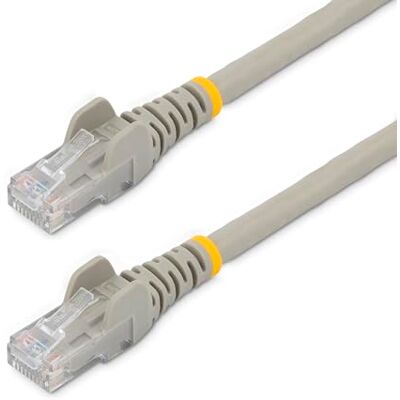 StarTech .com Lot de 10 câbles Ethernet CAT6 de 1,8 m Vérifié ETL Cordon de raccordement CAT6 gris Connecteurs RJ45 sans accroc Fil de cuivre 24 AWG Câble Ethernet UTP (N6PATCH6GR10PK) StarTech .com Lot de 10 câbles Ethernet CAT6 de 1,8 m Vérifié ETL Cordon de raccordement CAT6 gris Connecteurs RJ45 sans accroc Fil de cuivre 24 AWG Câble Ethernet UTP (N6PATCH6GR10PK)
