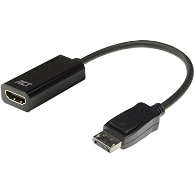 ACT DisplayPort naar HDMI AC7555 adapter ACT DisplayPort naar HDMI AC7555 adapter