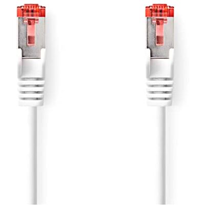 NEDIS Cat6 Kabel RJ45 (8P8C) stekker RJ45 (8P8C) stekker S/FTP 0,20 m rond PVC LSZH zwart plastic zak NEDIS Cat6 Kabel RJ45 (8P8C) stekker RJ45 (8P8C) stekker S/FTP 0,20 m rond PVC LSZH zwart plastic zak