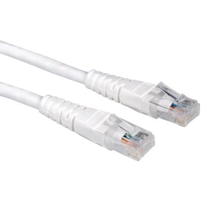Value Patchkabel Cat.6 (klasse E) UTP wit 0,5 m Value Patchkabel Cat.6 (klasse E) UTP wit 0,5 m