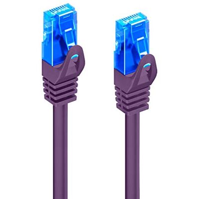 Ewent Patchkabel CAT 5e U/UTP, AWG 26/7, 2x RJ45-stekker 0,5m aubergine violet Ewent Patchkabel CAT 5e U/UTP, AWG 26/7, 2x RJ45-stekker 0,5m aubergine violet
