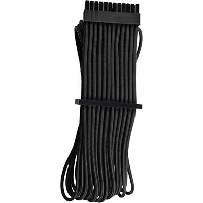 Corsair Premium ATX-kabel 24-polig type 4 Gen 4 met individuele ommanteling zwart Corsair Premium ATX-kabel 24-polig type 4 Gen 4 met individuele ommanteling zwart