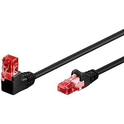 goobay 51519 patchkabel CAT 6 90 graden netwerkkabel Ethernet Playstation Xbox LAN-kabel DSL U/UTP RJ45 zwart 10 m goobay 51519 patchkabel CAT 6 90 graden netwerkkabel Ethernet Playstation Xbox LAN-kabel DSL U/UTP RJ45 zwart 10 m