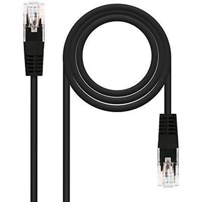 NANOCABLE 10.20.0400-L25-BK patchkabel CAT.6 UTP AWG24 zwart 25 cm NANOCABLE 10.20.0400-L25-BK patchkabel CAT.6 UTP AWG24 zwart 25 cm