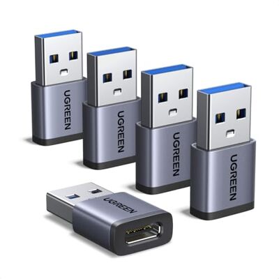 UGREEN Adapter USB naar USB C 3.2 10Gbps type C bus naar type A stekker UGREEN Adapter USB naar USB C 3.2 10Gbps type C bus naar type A stekker