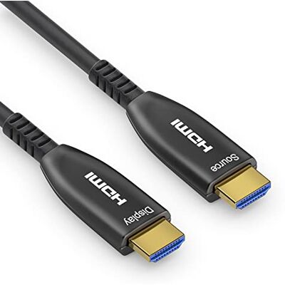 conecto ELECTRONIC_CABLE Active verlengkabel 8K HDMI 2.1 AOC, hybride kabel (glasvezel/koper), zwart, 25m conecto ELECTRONIC_CABLE Active verlengkabel 8K HDMI 2.1 AOC, hybride kabel (glasvezel/koper), zwart, 25m