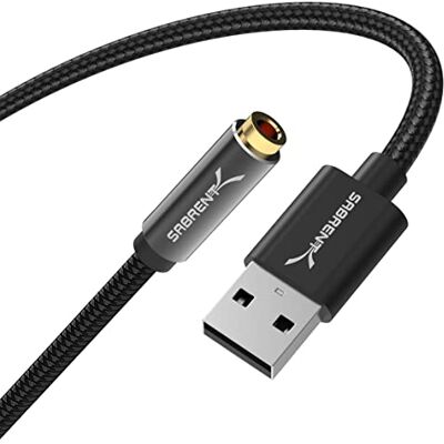 SABRENT usb naar hoofdtelefoon usb naar jack 3,5 mm usb externe geluidskaart hoofdtelefoon naar jack audio naar usb adapter usb geluidskaart converter, voor PS4, PS5, Windows en Mac 50cm SABRENT usb naar hoofdtelefoon usb naar jack 3,5 mm usb externe geluidskaart hoofdtelefoon naar jack audio naar usb adapter usb geluidskaart converter, voor PS4, PS5, Windows en Mac 50cm