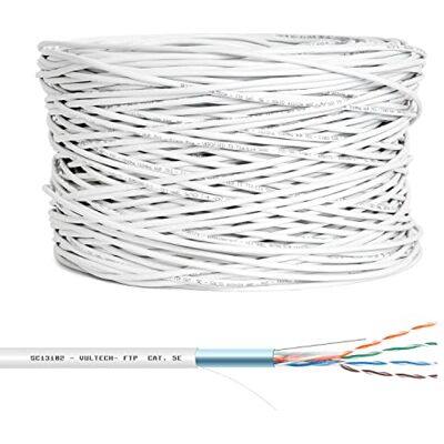 Vultech SC13102-305 LAN-streng categorie 5e FTP 305 meter 23AWG Ethernet-netwerkspoel 305m Cat5e Vultech SC13102-305 LAN-streng categorie 5e FTP 305 meter 23AWG Ethernet-netwerkspoel 305m Cat5e