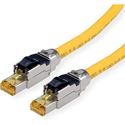 Roline S/FTP (PiMF) Patchkabel Cat.8 LSOH massieve draad geel 2m geschikt als TP verlengkabel in multimedia of als rangeerkabel in patchvelden Roline S/FTP (PiMF) Patchkabel Cat.8 LSOH massieve draad geel 2m geschikt als TP verlengkabel in multimedia of als rangeerkabel in patchvelden