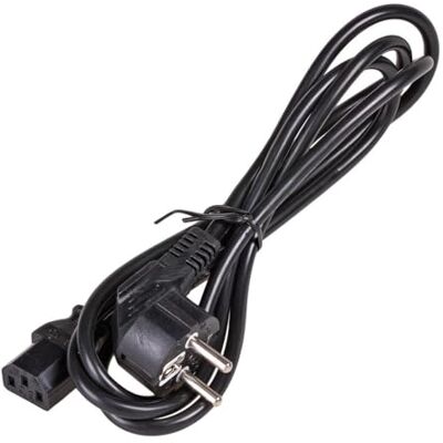 AKYGA AK-PC-01A netsnoer 1,5 m 3-polig CEE 7/7 Schuko naar IEC C13 zwart netsnoer voor pc, printer, schermen AKYGA AK-PC-01A netsnoer 1,5 m 3-polig CEE 7/7 Schuko naar IEC C13 zwart netsnoer voor pc, printer, schermen