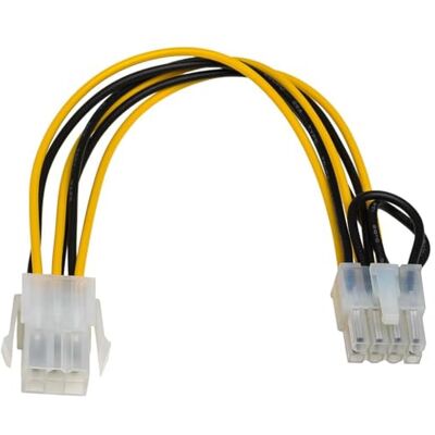 AKYGA AK-CA-07 Adapterkabel PCI-E 6-polig naar PCI-E 8-polig vrouwelijk 20 cm AKYGA AK-CA-07 Adapterkabel PCI-E 6-polig naar PCI-E 8-polig vrouwelijk 20 cm
