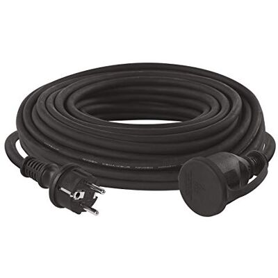 EMOS 25 m Schuko verlengstuk rubber voor buiten IP44 H07RN-F3G 2,5 mm2 EMOS 25 m Schuko verlengstuk rubber voor buiten IP44 H07RN-F3G 2,5 mm2