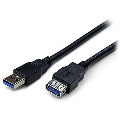 StarTech .com SuperSpeed USB 3.0 verlengkabel 2m USB A naar A M/F zwart (USB3SEXT2MBK) StarTech .com SuperSpeed USB 3.0 verlengkabel 2m USB A naar A M/F zwart (USB3SEXT2MBK)