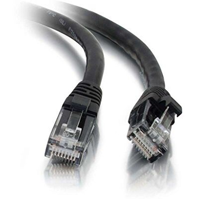 C2G 3M zwart Cat5e Ethernet RJ45 hoge snelheid netwerk kabel, LAN Lead Cat5e UTP Patch kabel C2G 3M zwart Cat5e Ethernet RJ45 hoge snelheid netwerk kabel, LAN Lead Cat5e UTP Patch kabel