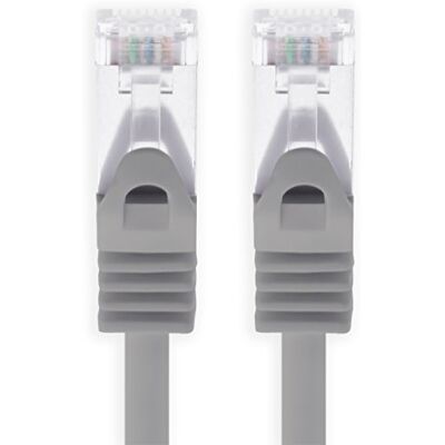 1aTTack.de 0,5 m grijs 1 x CAT.7 netwerkkabel Sftp patchkabel (ruwe kabel) (SET) 10000 Mbit/s 500 MHz gemonteerd met 2 x RJ45 Cat6a stekker 1aTTack.de 0,5 m grijs 1 x CAT.7 netwerkkabel Sftp patchkabel (ruwe kabel) (SET) 10000 Mbit/s 500 MHz gemonteerd met 2 x RJ45 Cat6a stekker