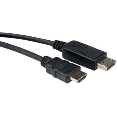 MCL Samar MC392-2M Displaykabel (stekker naar HDMI-stekker, 2 m), zwart MCL Samar MC392-2M Displaykabel (stekker naar HDMI-stekker, 2 m), zwart