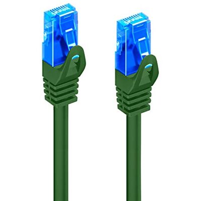 Ewent EW-5U-030G Cat5e patchkabel (U/UTP AWG 26/7, 2 x RJ61-stekker) groen Ewent EW-5U-030G Cat5e patchkabel (U/UTP AWG 26/7, 2 x RJ61-stekker) groen