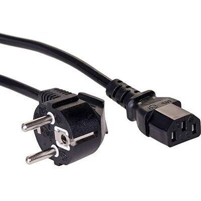 AKYGA AK-PC-01A netsnoer 1,5 m 3-polig CEE 7/7 Schuko naar IEC C13 zwart netsnoer voor pc, printer, schermen AKYGA AK-PC-01A netsnoer 1,5 m 3-polig CEE 7/7 Schuko naar IEC C13 zwart netsnoer voor pc, printer, schermen