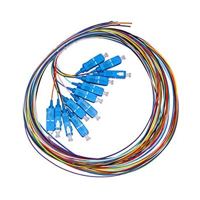 LINK LKSC12PTS Pigtail-kabel, glasvezel, gekleurd, SC-stekker, Sinlemode Simplex MT 1, 12 stuks LINK LKSC12PTS Pigtail-kabel, glasvezel, gekleurd, SC-stekker, Sinlemode Simplex MT 1, 12 stuks