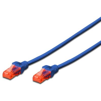Ewent Patchkabel Cat 6 U/UTP, aWG 24/7, 2 x RJ45-stekker, blauw, 5 M Ewent Patchkabel Cat 6 U/UTP, aWG 24/7, 2 x RJ45-stekker, blauw, 5 M