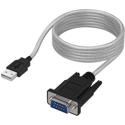 SABRENT USB naar RS232 DB9 seriële USB-kabel, compatibel met routers, switches, CNC-machines, PLC, printers, bewakingscamera's, barcodescanner, ECG-machines enz. SABRENT USB naar RS232 DB9 seriële USB-kabel, compatibel met routers, switches, CNC-machines, PLC, printers, bewakingscamera's, barcodescanner, ECG-machines enz.