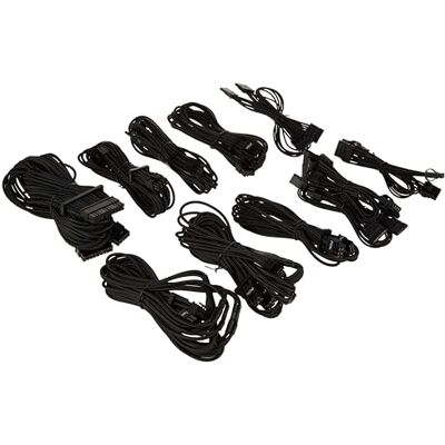 Corsair Premium PSU-kabel voor stroomvoorziening type 4 Gen 4 met meerstrengige ommanteling rood Corsair Premium PSU-kabel voor stroomvoorziening type 4 Gen 4 met meerstrengige ommanteling rood