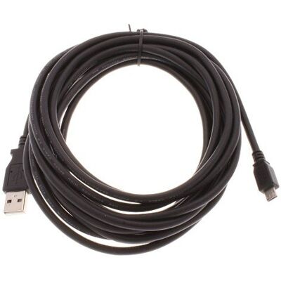 RiteAV 4,6 m USB A naar Micro-B kabel RiteAV 4,6 m USB A naar Micro-B kabel