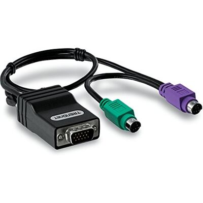TRENDnet TK-CAT5P schakelaar, zwart TRENDnet TK-CAT5P schakelaar, zwart