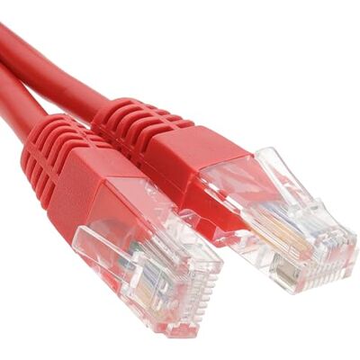 kenable Netwerkkabel Ethernet RJ45 Cat5e UTP patchkabel 26AWG rood 3m kenable Netwerkkabel Ethernet RJ45 Cat5e UTP patchkabel 26AWG rood 3m
