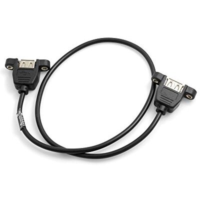 SYSTEM-S USB A bus naar USB A kabel 52 cm SYSTEM-S USB A bus naar USB A kabel 52 cm