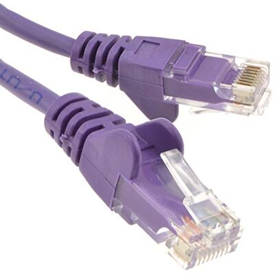 kenable Netwerkkabel Ethernet RJ45 Cat5e UTP patchkabel 26AWG paars 0,25m kenable Netwerkkabel Ethernet RJ45 Cat5e UTP patchkabel 26AWG paars 0,25m