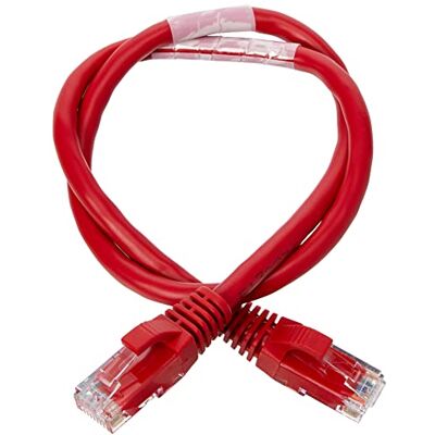 C2G 83556 patchkabel Cat6 afgeschermd (UTP) rood 0,5m C2G 83556 patchkabel Cat6 afgeschermd (UTP) rood 0,5m