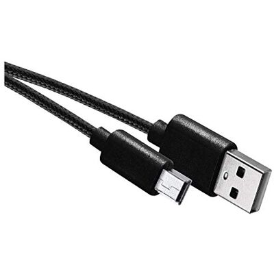 EMOS USB 2.0 naar Mini B stekker 2A 2 meter kabel voor PS3 PS2 controller compatibel met 480 Mbit/s (High Speed) gegevensoverdracht EMOS USB 2.0 naar Mini B stekker 2A 2 meter kabel voor PS3 PS2 controller compatibel met 480 Mbit/s (High Speed) gegevensoverdracht
