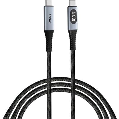 Verbatim Sync & Charge USB C naar USB C 240W 40Gbps Display 120cm Verbatim Sync & Charge USB C naar USB C 240W 40Gbps Display 120cm