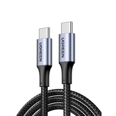 UGREEN USB C naar USB C PD 100W 5A 20V Gevlochten Nylon USB C Kabel Snel Opladen Compatibel met iPhone 16 Plus Pro Max 15 MacBook Pro Air iPad Pro Air Galaxy S24 S23 A55 A35 A15 (3M) UGREEN USB C naar USB C PD 100W 5A 20V Gevlochten Nylon USB C Kabel Snel Opladen Compatibel met iPhone 16 Plus Pro Max 15 MacBook Pro Air iPad Pro Air Galaxy S24 S23 A55 A35 A15 (3M)
