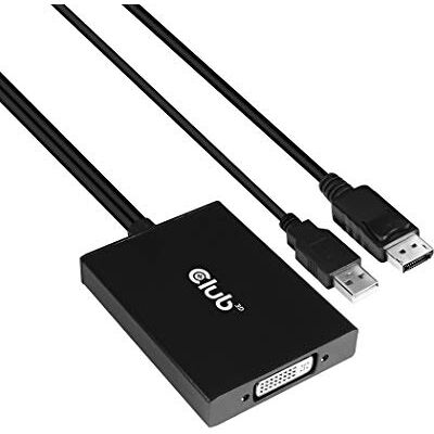 Club 3D CAC-1010-A Actieve DisplayPort naar DVI-D HDCP OFF Adapter (voor bioscoopschermen) Club 3D CAC-1010-A Actieve DisplayPort naar DVI-D HDCP OFF Adapter (voor bioscoopschermen)